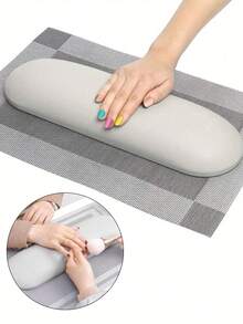 1 Nail Arm Rest Cushion, Nail Salon Arm Rest, Arm Rest Cushion, Nail Tools & Accessories, For Nail And Lash Studios, Nail Equipment - Multicolor - View 1