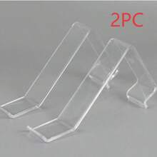 1/2/4pcs Acrylic L-Shaped High Heel Shoe Display Stand, Shoe Storage Rack, Suitable For Shopping Mall, Shoe Store, Clothing Store, Shoe Matching And Display, Shoe Cabinet Accessory, Room Decor, Back To School, College Essentials - Multicolor - View 13