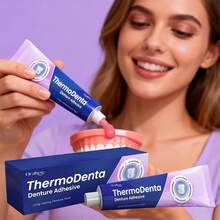 Dental Aesthetic Fixed Adhesive, Natural And Secure Denture Bonding, Fits Gums, Beautiful And Comfortable Teeth, Easy Chewing, Confident Smile - Multicolor - View 1