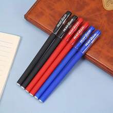 40-Piece Quick-Dry Gel Pen Set, Includes 5 Pens And 35 Refills, 0.5mm Fine Tip, Black Ink - Suitable For Office And Daily Use - Round - View 6