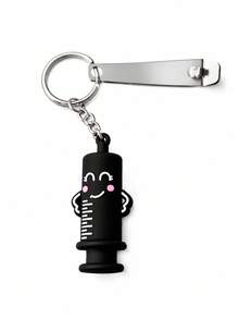 2pcs Nurse Ampoule Opener Keychain, Novel Oral Liquid Bottle Opener, Cute Syringe Shaped Keychain, Healthcare Worker Favorite Gift Keychain - View 10