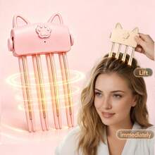 2027 New Wireless Root Volumizing Hair Clip, Heated Root Curler, Portable Bang Styling Tool, Type-C Charging, Dual Temperature Control, Wireless Root Volumizing Styling Tool, Create Voluminous Hairstyle, Travel Essential - A - View 1