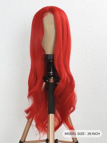 Children's Colorful U-Shaped Lace Long Curly Wig, Natural Texture Synthetic Hair, Daily Role Play, Heat Resistant - Multicolor - View 4