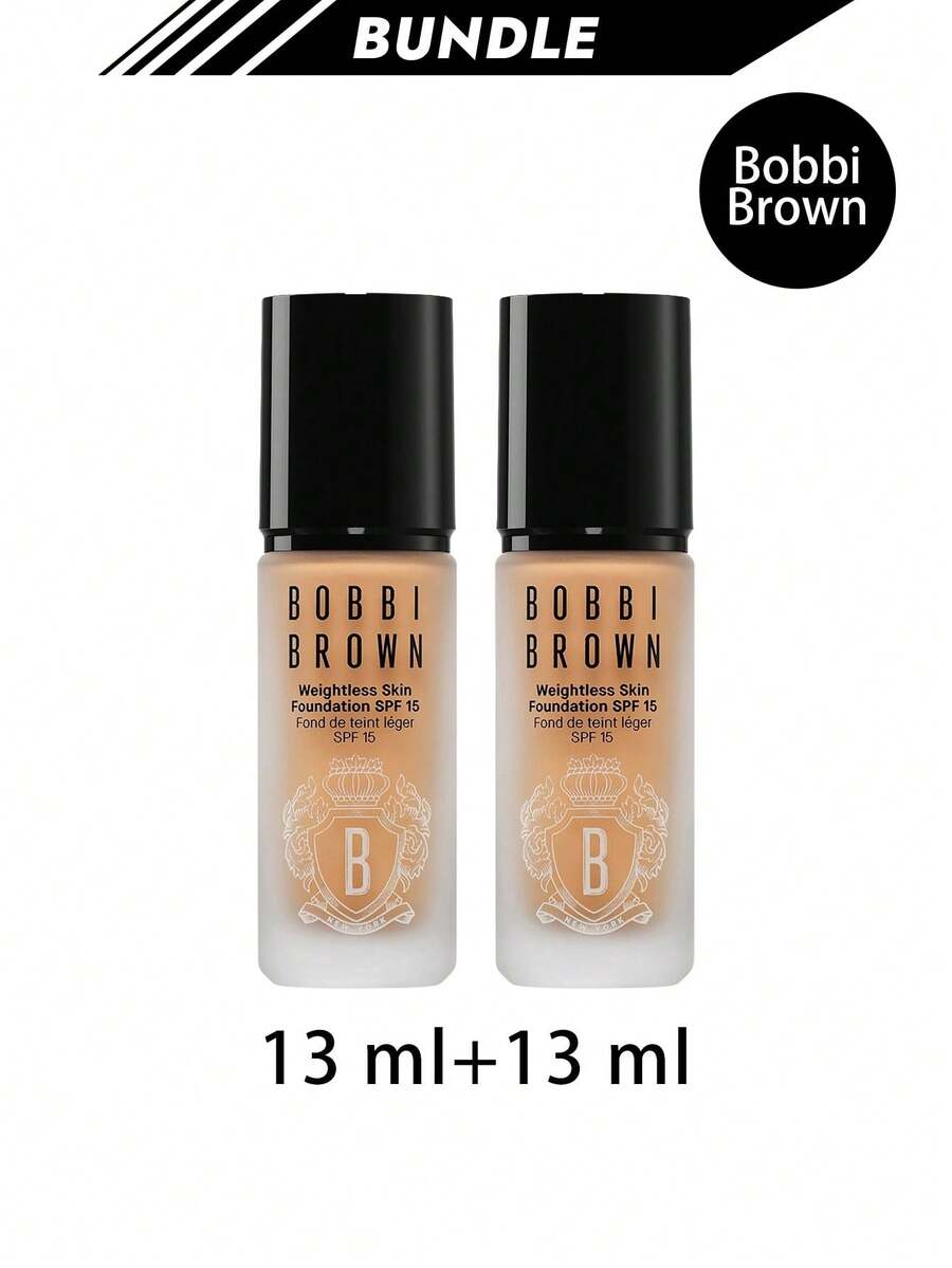 Bobbi Brown [حزمة] كريم أساس خفيف الوزن للبشرة SPF 15 ذهبي 13 مل * 2 - Golden - مشاهدة 1