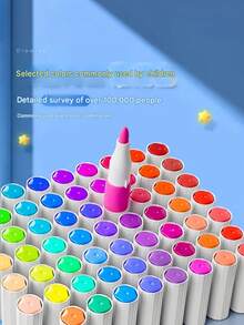 36 Colors Acrylic Markers, Suitable For Stone Painting, Ceramics, Wood, Plastic, Calligraphy, Scrapbooking, Brush Lettering, Greeting Card Making, DIY Crafts - Multicolor - View 3