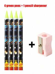 Rhinestone Wax Pencil (With Sharpener) Quick-Dry Wax Pencil, 4 Colors Available, For Applying Rhinestones, Gems, Studs And Other Nail Art Decorations - A - View 12