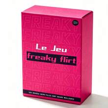 Freaky Flirt 18+ Adult Party Conversation Card Game, Fun Flirty Question Playing Cards For Ladies Night, Bachelorette & Sleepover Gathering, Hilarious Interactive Group Game For Girlfriends, Novelty Entertainment Gift For Women 2+ Players - View 4