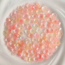 120pcs AB Coated Sakura Flower Acrylic Flower Pieces For DIY Bracelet Phone Charm Keychain Craft Supplies - Multicolor - View 25
