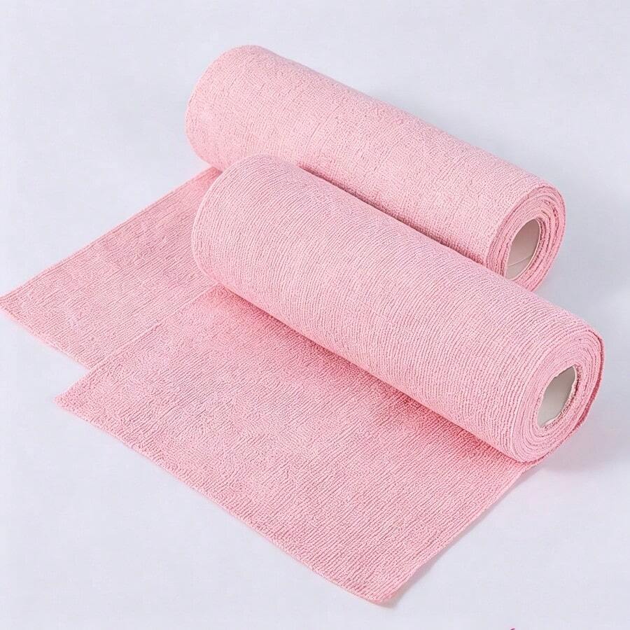 20pcs Household Kitchen Dish Cloths, Dusting Towels, Car Cleaning Cloths Roll, Absorbent Dust-Removing Cleaning Rags, Reusable Cleaning Cloths