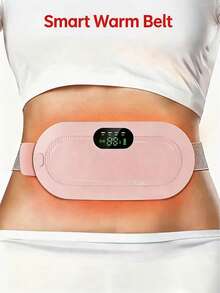 Portable Wireless Heating Pad, Electric Warmth Treasure, With LED Battery Display, Fast Heating, 3 Temperature Settings, 4 Massage Modes, Quickly And Effectively Heats Back Or Abdomen, Suitable For Women, USB Charging, 1500mAh - Multicolor - View 12