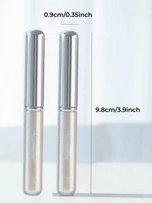 GUOXIAONIU Lip Brush With Cap, Dense Bristles Seamless Blending, Multi‑Use For Lipstick & Concealer, Portable Lipstick Size, Soft‑Blur Finish - Rose Gold #345 - View 11