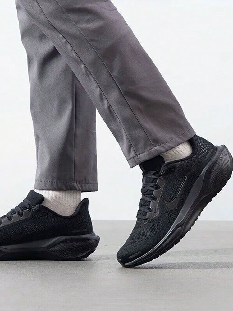 Sepatu Lari Nike Pegasus 41 Nyaman, Serbaguna, dan Bernapas, Model Low-Top, Unisex, Hitam - Hitam - View 1