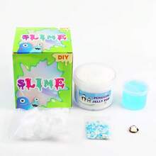 100ML Scented Cookie Cream Slime, (Honey Set Penguin Set 270ML) Cookie Chocolate Donut Crystal Slime, Stretchable Slime, Silky Slime, DIY Chocolate, Foggy Slime, Colorful Slime Stress Relief Toy Children's Slime Toy, Christmas Gift, Thanksgiving, Christmas Stocking Filler Gift, Gift For Classmates, Family And Friends, Holiday Party Small Gift, Easter Gift - Multicolor - View 7