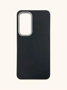 1pc 4-Color Optional Solid Color Lychee Texture Faux Leather Large Window Phone Case, Ins Premium Minimalist Business Solid Color Leather Texture, A Classic Black / B Beige White / C Premium Gray / D Caramel Brown, Faux Leather Matte Lens Raised Full Coverage Anti-Drop Soft Shell, Autumn/Winter Commute Versatile, Suitable For Personal Use And Gift; Compatible With IPhone Case & Galaxy Case, Compatible With IPhone 17 - Multicolor - View 84