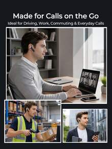 REMAX Bluetooth 6.0 Mono Headset, Single Ear Wireless Bluetooth Earpiece With Noise Reduction For Clear Calls, Lightweight Ear Hook Design, Hands-Free Calling, Dual Device Connection, 180H Standby Battery Life For Driving, Office & Work, Headphones - T9 - View 7