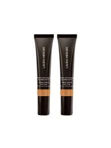 Laura Mercier [حزمة] مرطب ملون مطفي غير دهني صغير SPF 30 UVB/UVA/PA+++ 4N تيك 15 مل * 2 - خشب الساج 4N - مشاهدة 2
