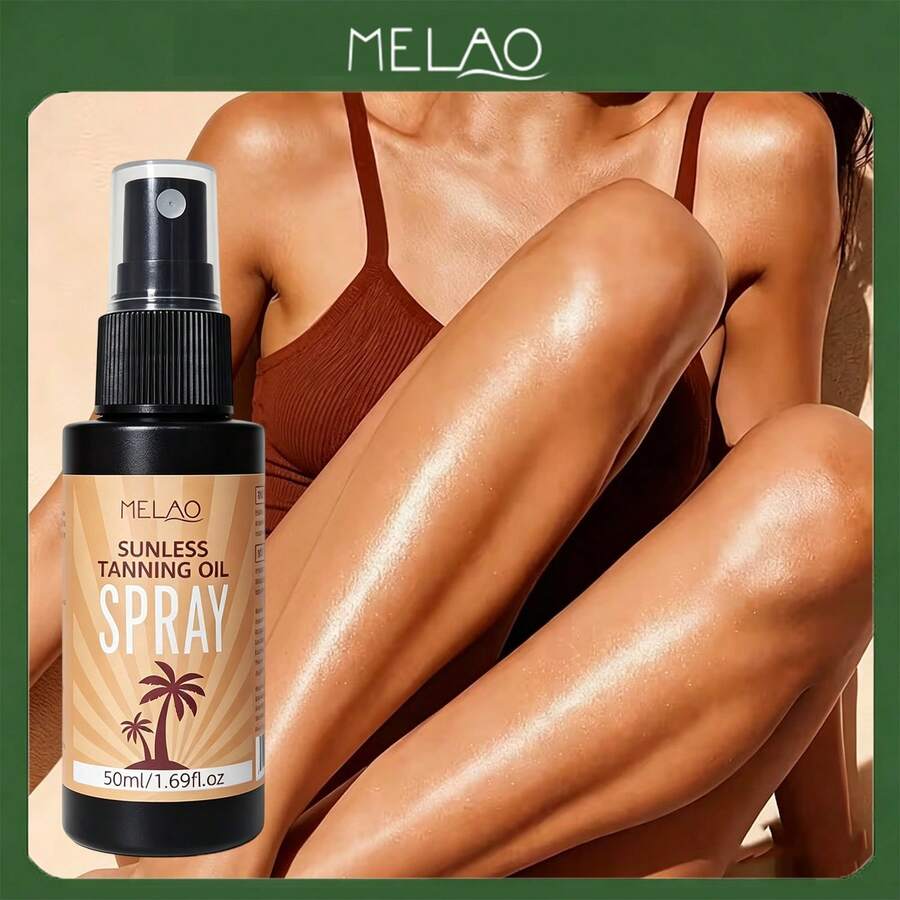 MELAO Summer Vacation Beach Tanning Cream - Brown - View 1