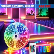 Acosh Neon RGB 5050 LED String Lights With 24 Keys Remote, Color Changing, 3.3ft To 131ft (1m–40m), For Bedroom Kitchen TV Wall & Holiday Parties (Christmas, Halloween, Birthday) - Multicolor - View 15