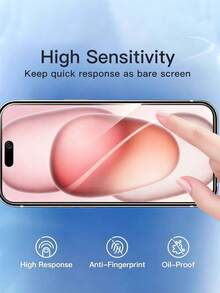 Mr. War Gorilla 6pcs Anti-Peeping Tempered Glass Screen Protector Compatible With IPhone Ultra/18 Pro Max/18 Pro/18/17e/17 Pro Max/17 Air/16 Pro Max/16E/16 Plus/15 Pro Max/14/13/12/11 Pro Max/X/XR/XS Max And Other Series, Anti-Fingerprint, 9H Hardness, Shockproof And Anti-Drop, Perfect Fit, Compatible With Phone Cases, High Transparency, High Definition, Full Protection For Your Phone. - Black - View 8