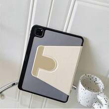 1件 360°旋轉多角度視角支架保護殼,相容 iPad Air 6/5/4 & 10 (10.9 吋) - 相容 iPad Pro 2024, Air M3/A16 2025, 相容 Galaxy Tab S9 FE/S8 Plus/S7/S10 - 適用於工作、旅行與居家放鬆,相容 ,相容 - 彩色 - 查看 7