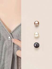 12/10/6/5/3/2/1pc Patterned Plastic Buttons - Seamless Adjustable Buttons, Suitable For Shirts, Dresses, Coats And Tops - Easy To Use, Decorative Buttons Designed For Women's Cardigans And Coats, Vintage - Multicolor - View 19