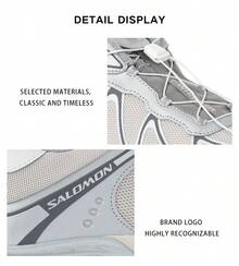 Salomon Xt Wings 2 Unisex Sports Shoes 478014 - Silver Moon Rock L47801400 - View 9