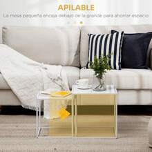 Nesting Tables - White - View 5