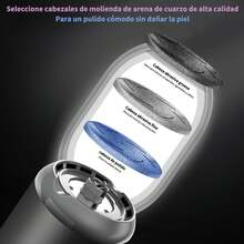 Electric Foot Files - Black - View 4