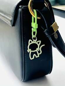 Cute Cat Keychain, Fun Cat Bag Charm, Women's Cute Pet Keychain, Pet Lover Gift - Multicolor - View 6