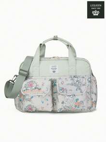 1pc LEQUEEN Oxford Fabric Maternity Multi-Function Crossbody Mommy Bag, Fashionable Mother & Baby Bag, Casual Outing Storage Bag, Handheld Hospital Bag Suitable For Storage Use - Multicolor - View 12