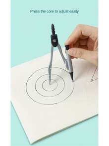 7-Piece Drawing Tool Set (Includes Compass, Protractor, Ruler, Triangle Ruler And Writing Tools) - Math Tools, Suitable For Students, Teachers, Engineers, Architects, Suitable For Home, School, Office Use, Practical Stationery For Back To School Season, Students, Teachers, Classrooms, Offices, Homes, Suitable For Back To School Season, Back To School Gifts, National Day, Halloween, Weddings, Birthday Parties, Christmas, Graduation Season, Mother's Day, Easter, Back To School Season, Back To School - Drawing Tool Set - View 5