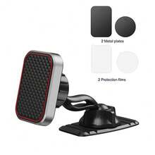 Adhesive Magnetic Car Phone Holder 360° Rotating With Metal Plate Hands-Free Sticky Phone Mount Suitable For Car Dashboard, Desk, Gym, Kitchen - Magnetic - View 9