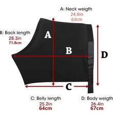 1pc Elastic Horse Rug With Shoulder Guard, Anti-Rub. Horse Fly Sheet For Outdoor Riding, Mosquito Proof - Multicolor - View 2