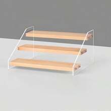 Doll Blind Box Display Case Trapezoid Figure Display Stand Acrylic Blind Box Storage Rack - White - View 10