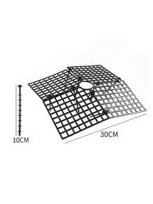 Round/Square Plant Pot Cover Plant Protection Shields,Center Hollowed-Out Grid With Soil Protection Devices,Flower Pot Protective Guard,Flowerpot Guardrail,Anti-Cat&Dog Digging Flower Pot Mesh Enclosure,Ideal Gift For Gardening Enthusiasts,Can Be Cut - A - View 19