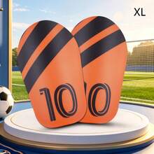 1 Pair - Soccer Shin Guards, Premium Material, Extra Large & Thick, Durable & Sturdy, Leg Protection, Unisex, Comfortable Fit - Multicolor - View 9