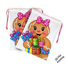 2pcs Christmas Theme Oversized Gift Bags, Can Be Used As Christmas Gift Bags, Decorative Props, Create Christmas Atmosphere, Perfect For Holiday Gift Bags, Wedding Packaging, Birthday Party Gift Bags And More - B - View 13