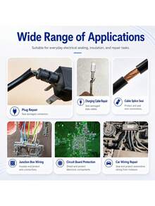 1.01oz Liquid Electrical Tape, Wire And Cable Insulation Coating, Wire Joint Repair Sealant, Circuit Board Component Protection, Tool Parts - A - View 6
