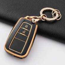 2/3/4 Buttons Camry CHR Corolla RAV4 Alphard Land Cruiser Prado Prius 2017-2022 TPU Car Key Fob Cover Keychain - B - View 39