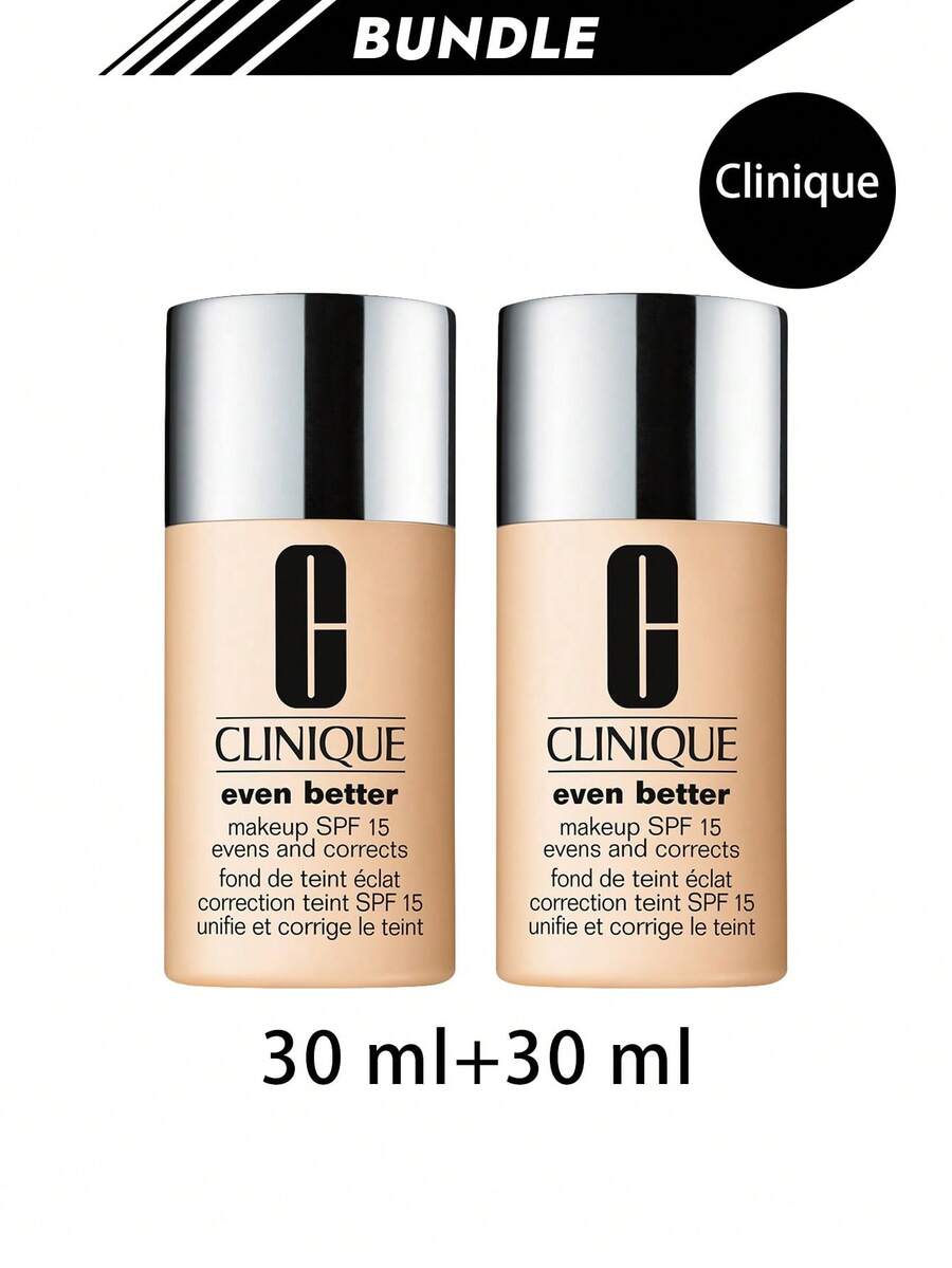 Clinique [حزمة] مكياج أفضل حتى SPF15 25 بوف 30 مل * 2 - 25 باف - مشاهدة 1