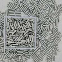 10g/Pack, Approx. 150pcs, 6mm Glass Beads, Matte Series Vintage Style, Suitable For Handmade DIY Jewelry, Bag Accessories, Phone Lanyards, Tassel Decorations, Etc. - 3-minute Matte Metallic Straight Tube 20 Colors - View 12
