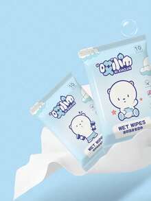 10/20/50/100 Packs Mini Portable Item Cleaning Wipes, 10 Packs, Pull-Out Wet Wipes, Suitable For Daily Item Cleaning (Not Cosmetic Wipes, Not For Body Wiping) - Multi-color - View 3