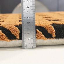 1pc Thick Padded Houndstooth Seat Cushion, Cozy Fluffy Square Chair Pad, Multi‑Color Warm Cushion For Living Room Dining Room Home Decor - Seat Cushion - View 5