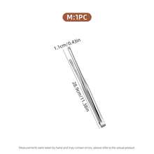 1/3Pcs Stainless Steel Food Tongs, Multi‑Size Serrated Long Handle Kitchen Tongs, Reusable Metal Serving Clip For BBQ Grilling Salad Buffet Party Cooking Utensils - Silver - View 12