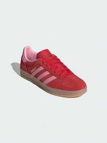 Adidas Originals Unisex GAZELLE INDOOR W Low-Top Athletic Casual Shoes IH6797 - Rose Red - View 6