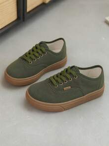 Kids Sneakers - Army Green - View 3