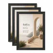 Mosearon 3pcs/1pc Solid Wood Photo Frame - A3, A4, 30x40CM, Multiple Sizes. Home Decor Photo Frame - Can Be Hung On Wall Or Placed On Table. Perfect For Portraits, Landscape Photos And Birthday Photos. Great Gift For Friends. - Solid Wood Photo Frame - View 61