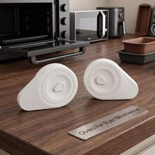 2pcs/4pcs Stove Knob Safety Guard Cover, Stove Accessories, High Temperature Resistant Oven Lock, Kitchen Oven Door Lock Easy Installation No Drilling Or Tools Required - A - View 7