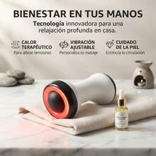 Masajeador Facial y Corporal T-Bar con Calor Terapéutico y Vibración - Ver 2