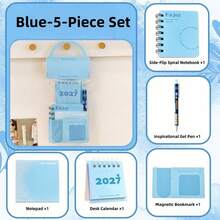 Morandi Stationery Set, Fresh Style Learning Supplies, Reward Gift For Students, Prize Gift Set, Office Stationery - Multicolor - View 6